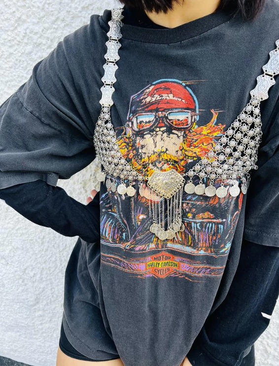 HOW TO WEAR A CHAIN BRA SACRED HAWK Sacred Hawk