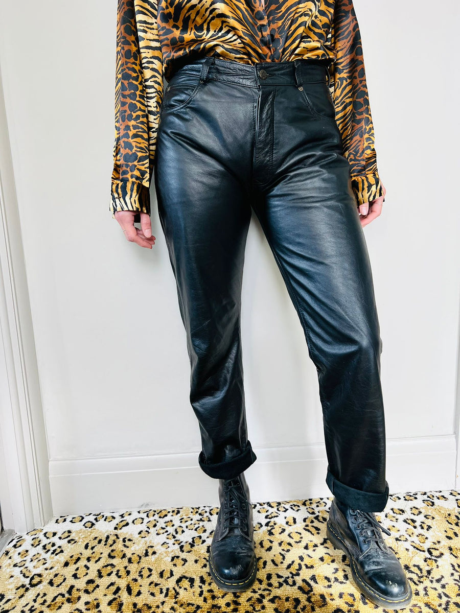 LEATHER TROUSERS 12/13