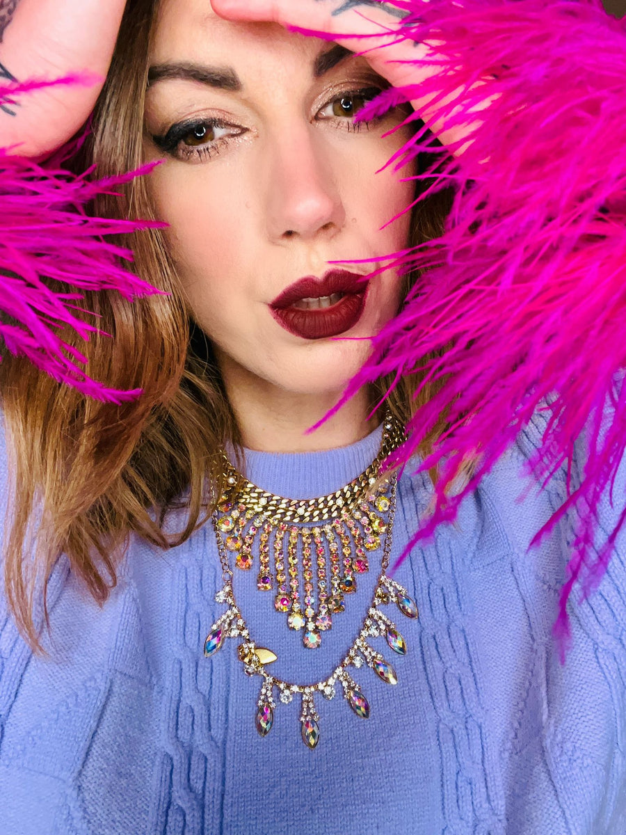SHOWGIRL KNIT LILAC