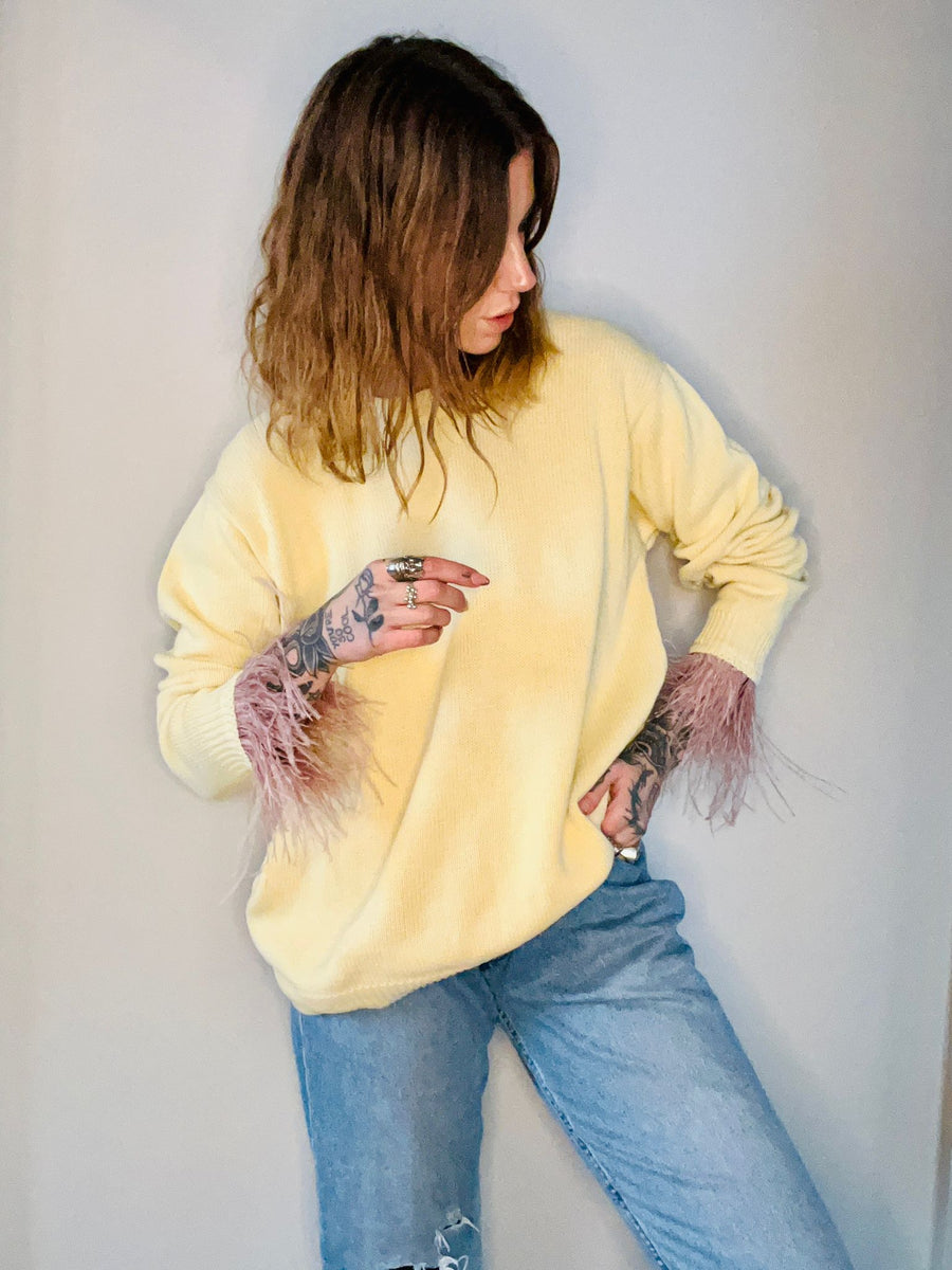 SHOWGIRL KNIT LEMON