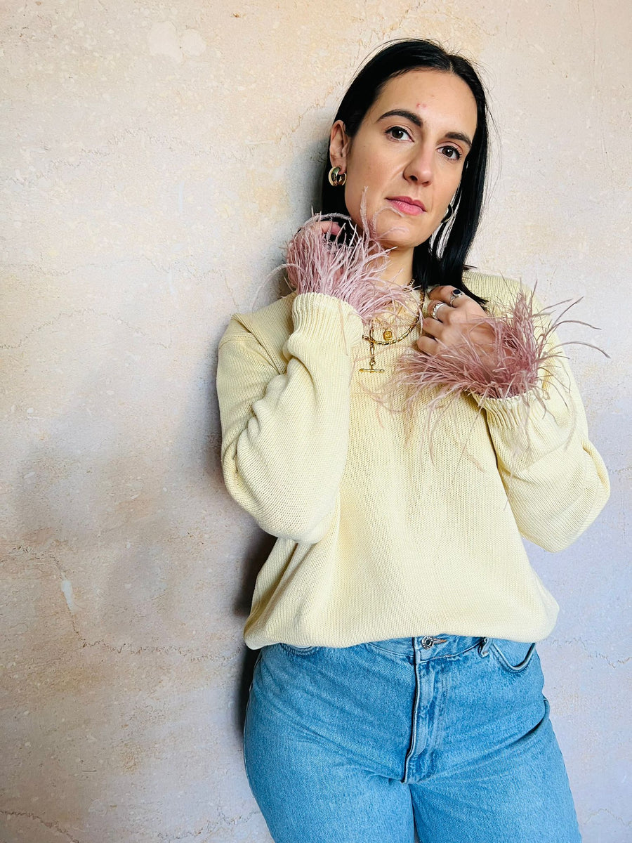 SHOWGIRL KNIT LEMON