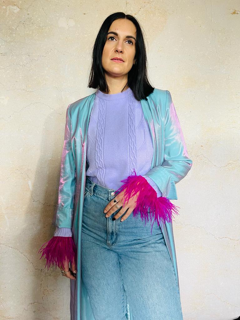 SHOWGIRL KNIT LILAC