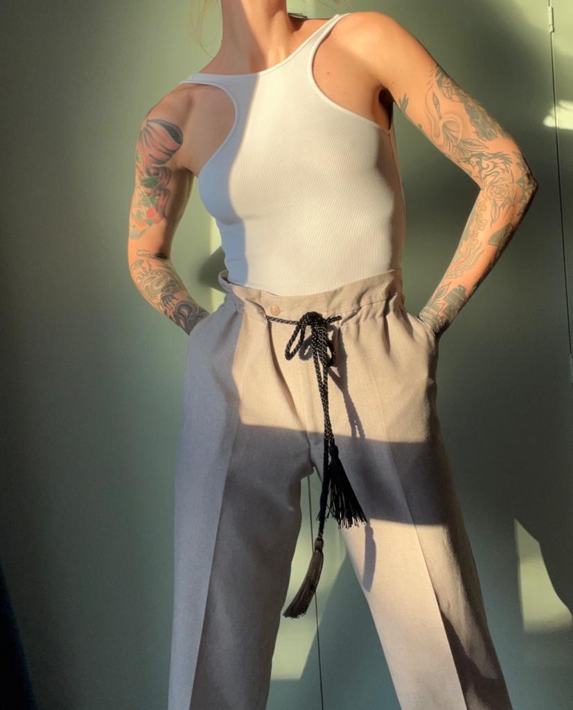 STONE COLD TROUSER - BISCUIT