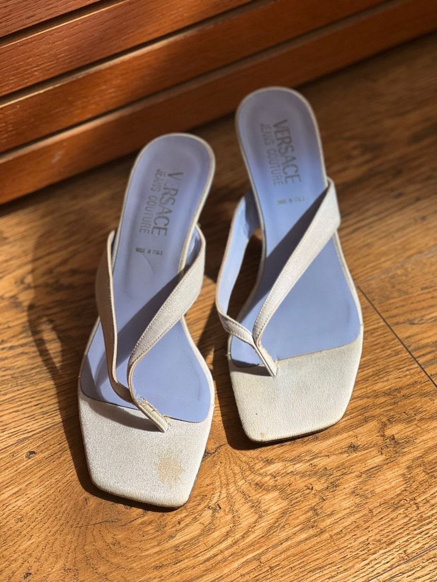 VERSACE THONG SANDALS