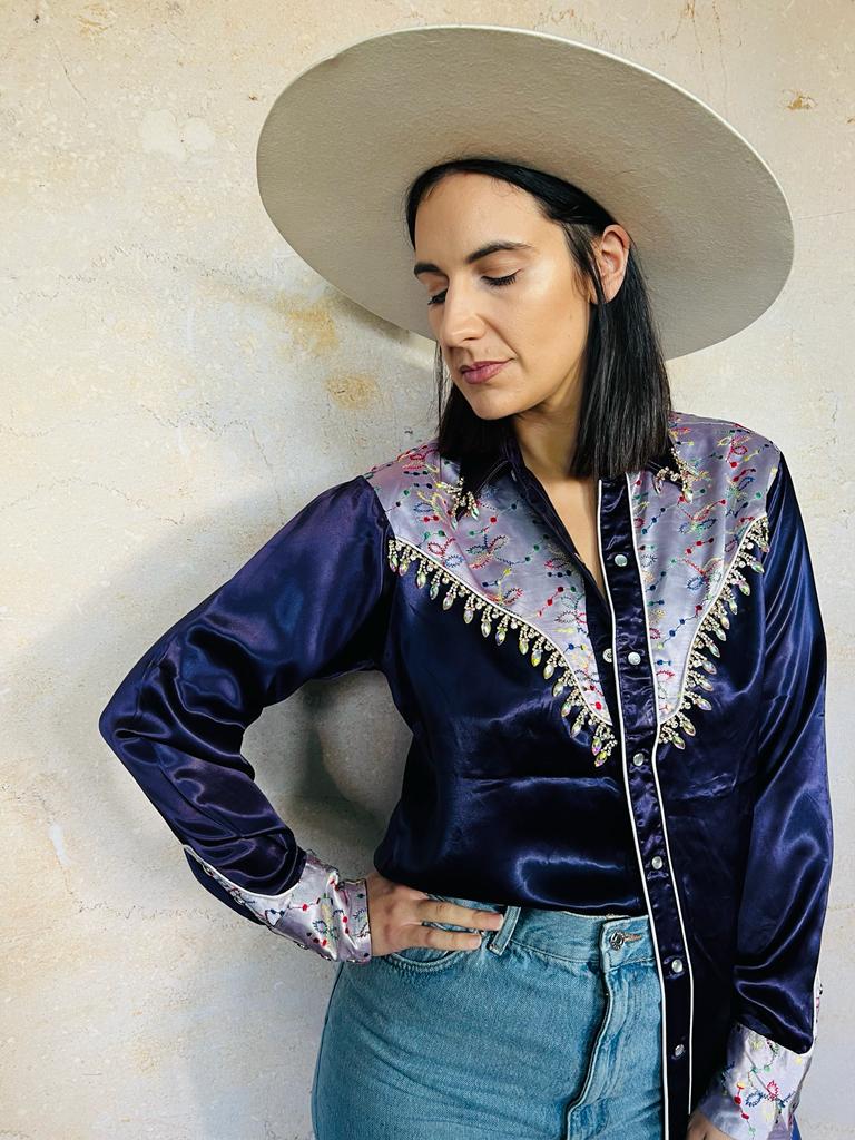 PURPLE HAZE WESTERN SHIRT