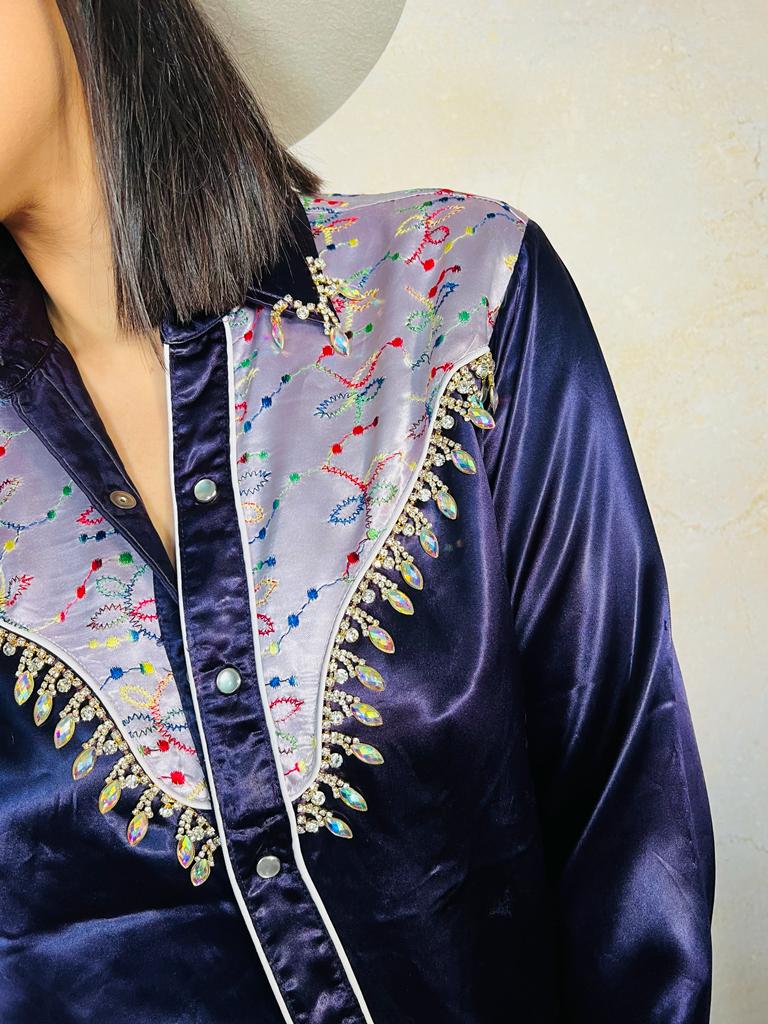 PURPLE HAZE WESTERN SHIRT